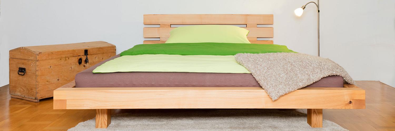 HB-Bett - Massivholz- und Holzbalkenbetten