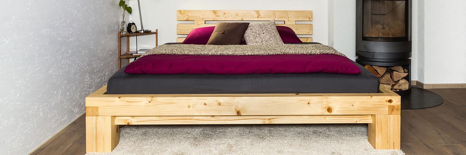 HB-Bett - Massivholz- und Holzbalkenbetten